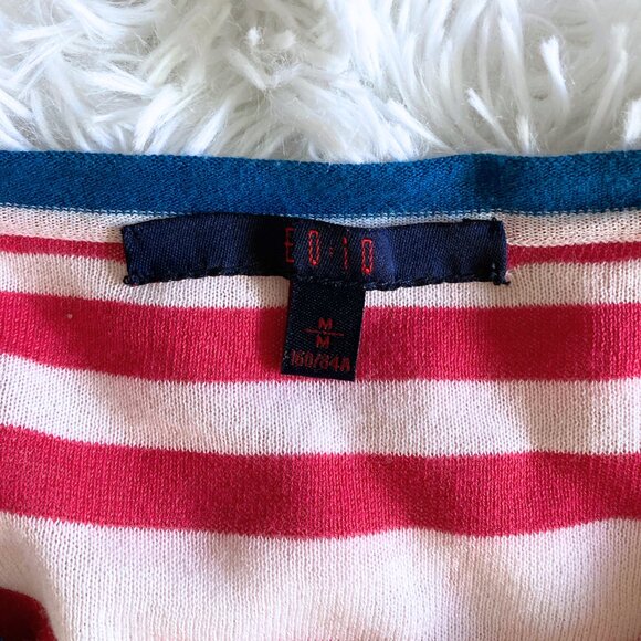 ✨SUMMER SALE✨ Rainbow Stripped Maxi T-Shirt Dress - Medium - Picture 4 of 6